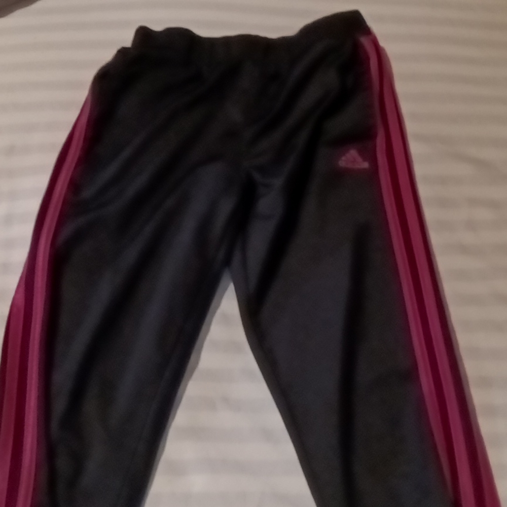 Pink Adidas pants